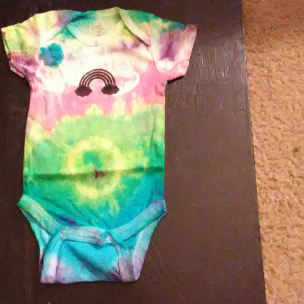 Tie dye onsie